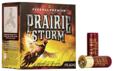 Federal 20-Gauge Premium Prairie Storm FS 4-Shot Shotgun Shells, 3 in., 1-1/4 oz., 25 Rounds
