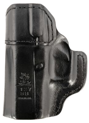 Desantis Gunhide Inside Heat IWB Holster for Glock 43/43x, Right Hand, Black, Leather