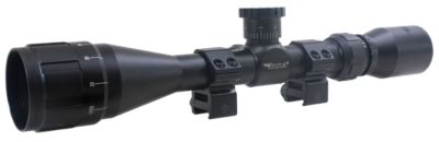 BSA 3-9x 40mm AO Sweet 17 Rifle Scope, AO 1 in. Tube, 30/30 Duplex Reticle, Dovetail Rings, Matte Black