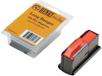 Henry 4 Round 308 Win Magazine for Henry Long Ranger, Blued, Steel