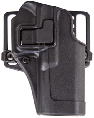 Blackhawk Serpa CQC OWB Holster for Glock 17/22/31/47, Left Hand, Matte Black, Polymer, Size 00