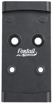 Foxtail Precision Adapter Plate, Carry Pattern Footprint Mount, Black Anodized, Aluminum