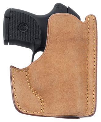 Galco Front Pocket Holster for Glock 42/Sig P365, Ambidextrous, Natural, Horsehide