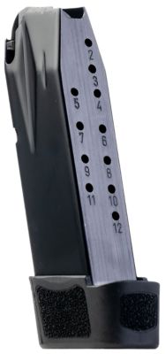 Canik 15 Round 9mm Luger Magazine for Canik MC9, Black, Steel, MA2276