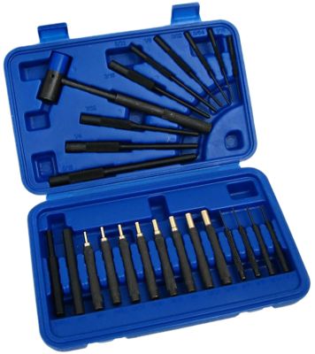 dac Drive Pin and Roll Punch Set, Universal, 24 pc.