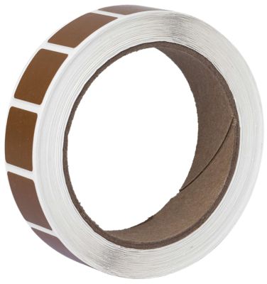 Action Target Paper Bullet Hole Pasters, 7/8 in., Brown, 1,000-Pack