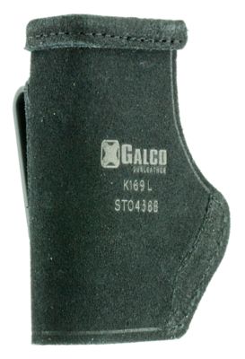 Galco Stow-N-Go IWB Holster for Ruger LCP/Diamondback DB, Right Hand, Black, Leather