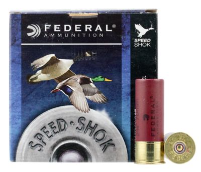 Federal 12-Gauge Speed-Shok Steel 3-Shot Shotgun Shells, 2.75 in., 1-1/8 oz., 25 Rounds