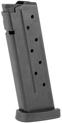 Bersa 8 Round 9mm Luger Magazine for BPCC Concealed Carry, Black, Steel