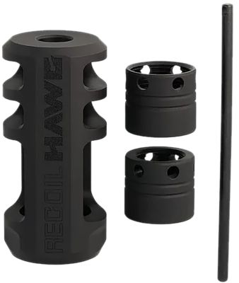 Browning Xeno Recoil Hawg, 1/2 in. x 28 Thread, 2.20 in. OAL, Matte Black, Stainless Steel