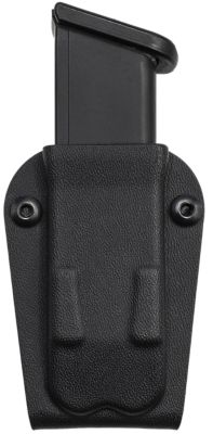 C&G Holsters Universal Mag Holder for Single Stack/Sig P365/Glock 43X/Springfield Hellcat, Belt Clip, Black, Kydex
