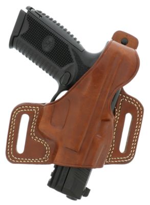 Galco Silhouette OWB Holster for 1911, 3.50 in. Barrel, Right Hand, Tan, Leather