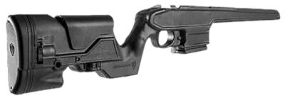 Archangel Precision Stock for Mauser K98, Fixed with Adjustable Cheek Riser, Black, Synthetic