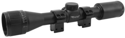 BSA 4x 32mm AO Outlook Air Rifle Scope, AO 1 in. Tube, Mil-Dot Reticle, Matte Black