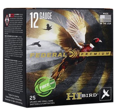 Federal 12-Gauge Federal Premium Hi-Bird 5-Shot Shotgun Shells, 2.75 in., 1-1/4 oz., 25 Rounds
