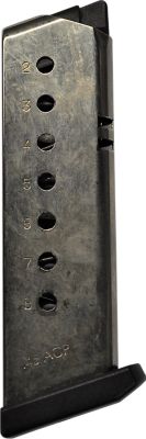 Armscor ACT-MAG 8 Round 45 ACP Magazine for Sig P220, Blued, Metal