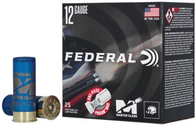 Federal 12-Gauge Master Class 8-Shot Shotgun Shells, 2.75 in., 1-1/8 oz., 25 Rounds