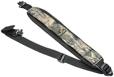 Butler Creek Comfort Stretch Neoprene Adjustable Rifle Sling, Mossy Oak Break-Up Country