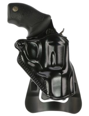 Galco Speed Master 2.0 Paddle OWB Holster for Springfield Hellcat Pro, Right Hand, Black, Steerhide