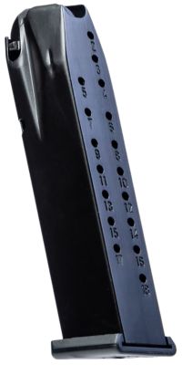 Canik 18 Round 9mm Luger Magazine for Canik TP9SFx/TP9SF/Mete SFX/TP9 V2/TP9 DA/TP9 SA/TP9 SA Mod2/TP9SFL/Mete SFX Pro, Black