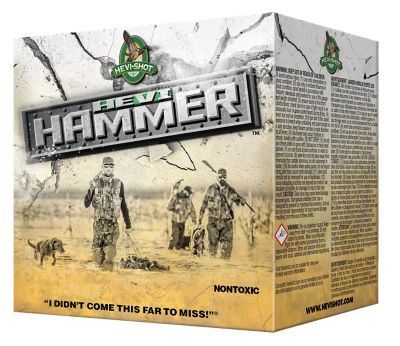 HEVI-Shot 12-Gauge HEVI-Hammer Non-Toxic BB Shotgun Shells, 3.5 in., 1-1/2 oz., 25 Rounds