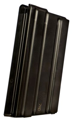 DuraMag SS 7 Round 450 Bushmaster Magazine for AR-15, Black, Stainless Steel