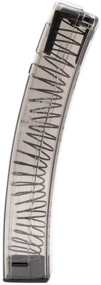 ETS Group 30 Round 9mm Luger Rifle Magazine for H&K MP5/SP5K/MP5K/94/SP89, Clear, Detachable