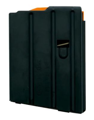 DuraMag SS 5 Round 350 Legend Magazine for AR-15, Black w/ Black Follower, Detachable