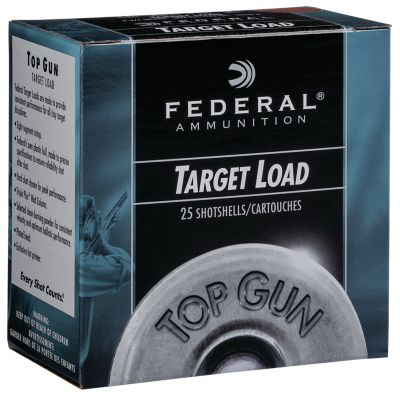 Federal 12-Gauge Top Gun 8-Shot Shotgun Shells, 2.75 in., 1 oz., 25 Rounds, TGSH128