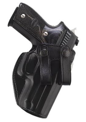 Galco Summer Comfort IWB Holster for Glock 19X/19 Gen1-5/23 Gen2-5, Right Hand, Black, Leather