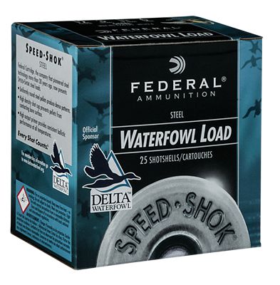 Federal 12-Gauge Speed-Shok Steel BB-Shot Shotgun Shells, 3 in., 1-1/4 oz., 25 Rounds