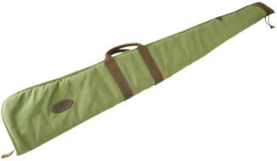 Boyt Harness 52 in. Shotgun Canvas Gun Case with Leather Accents, OD Green
