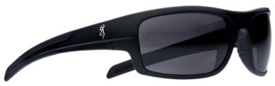 Browning Adult Polarized Polycarbonate Shooting Glasses, Clear/Black
