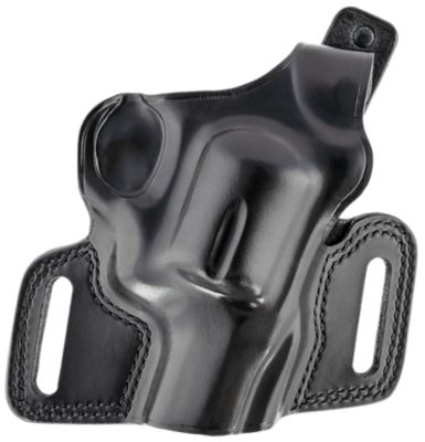 Galco Silhouette OWB Holster for 1911/3-5 in. Barrel, Right Hand, Black, Leather