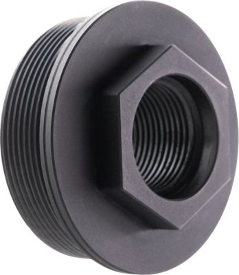 Banish (Silencer Central) Banish 9 Direct Thread Mount, 1/2 in. x 28 Thread, Inconel, Black Oxide