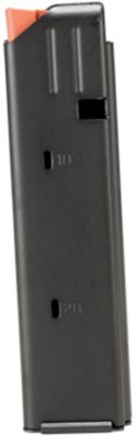 DuraMag SS 20 Round 9mm Luger Magazine for AR-15, Black, Stainless Steel