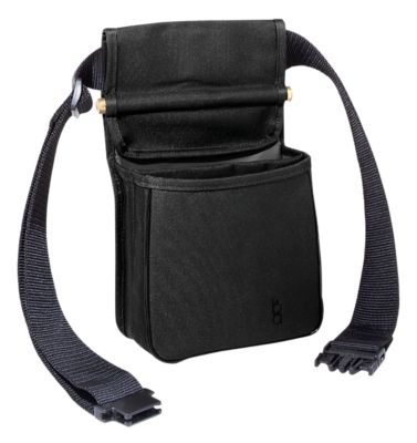 Bob Allen Original Divided Shell Pouch, 50+1, Belt Mount, 26-50 in. Belt, Nylon