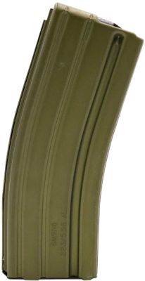DuraMag Speed 30 Round 300 Blackout/223 Rem/5.56 NATO Magazine for AR-15, OD Green, Aluminum