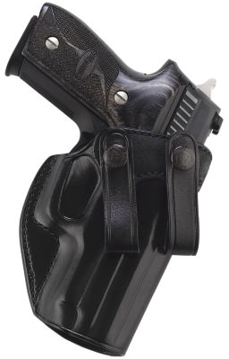 Galco Summer Comfort IWB Holster for Browning Hi-Power/Springfield SA-35/Girsan MC P35/Match, Right Hand, Black, Leather