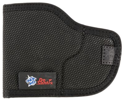 Desantis Gunhide Nemesis Pocket Holster for Springfield Hellcat/OSP/Mossberg MC1sc/Naroh N1, Ambidextrous, Black, Rubberized