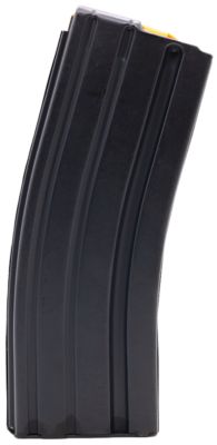 DuraMag SS 30 Round 223 Rem/300 Blackout/5.56x45mm NATO Magazine for AR-15, Black w/ Orange Follower, Detachable