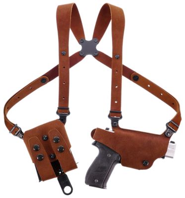 Galco Classic Lite 2.0 Shoulder Holster for Sig P365 X Macro, Right Hand, Tan, Steerhide