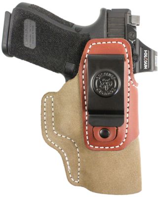 Desantis Gunhide Transit IWB Holster for Ruger LCP II, Ambidextrous, Natural, Kydex/Leather