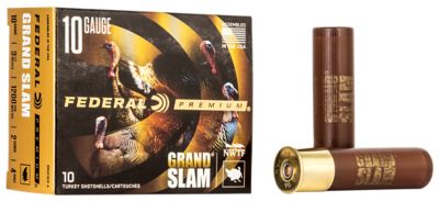 Federal 12-Gauge Premium Grand Slam 5-Shot Shotgun Shells, 3.5 in., 2 oz., 10 Rounds, PFCX101F5