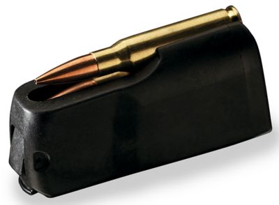 Browning 3 Round 6.5 PRC Rotary Magazine for X-Bolt, Short Action, Black, Polymer