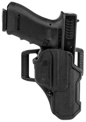 Blackhawk T-Series L2C Non-Light Bearing OWB Holster for Glock 20/21/37/38, Right Hand, Black, Polymer