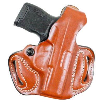 Desantis Gunhide Thumb Break Mini Slide OWB Holster for Ruger 57, Right Hand, Tan, Leather