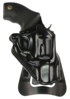 Galco Speed Master 2.0 Paddle OWB Holster for S&W J Frame M640 2.13 in., Right Hand, Black, Steerhide