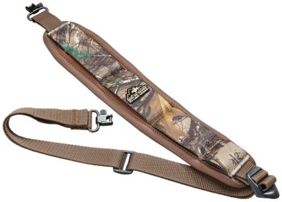 Butler Creek Comfort Stretch Neoprene Adjustable Rifle Sling, Realtree Xtra Camo