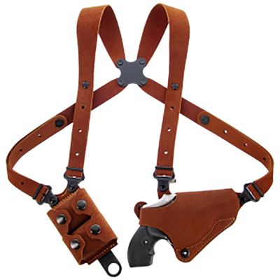 Galco Classic Lite 2.0 Shoulder Holster for S&W J Frame, Charter Arms Undercover, Right Hand, Natural, Leather